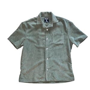 Green Matching Mens Shorts Set